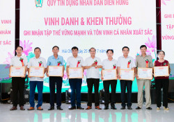 QUỸ TÍN DỤNG NHÂN DÂN DIỄN HÙNG KỶ NIỆM 30 NĂM THÀNH LẬP