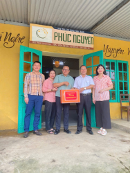 Liên minh HTX tỉnh thăm, làm việc với HTX trên địa bàn