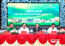 Nghệ An bàn giải pháp phát triển dược liệu bền vững