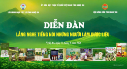 Sắp tổ chức Diễn đàn: "Lắng nghe tiếng nói những người làm dược liệu"