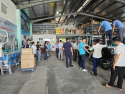 Câu lạc bộ "Các HTX Nông nghiệp sử dựng cơ giới hóa vào sản xuất" tiếp cận thị trường tại các tỉnh Hưng Yên và Ninh Bình