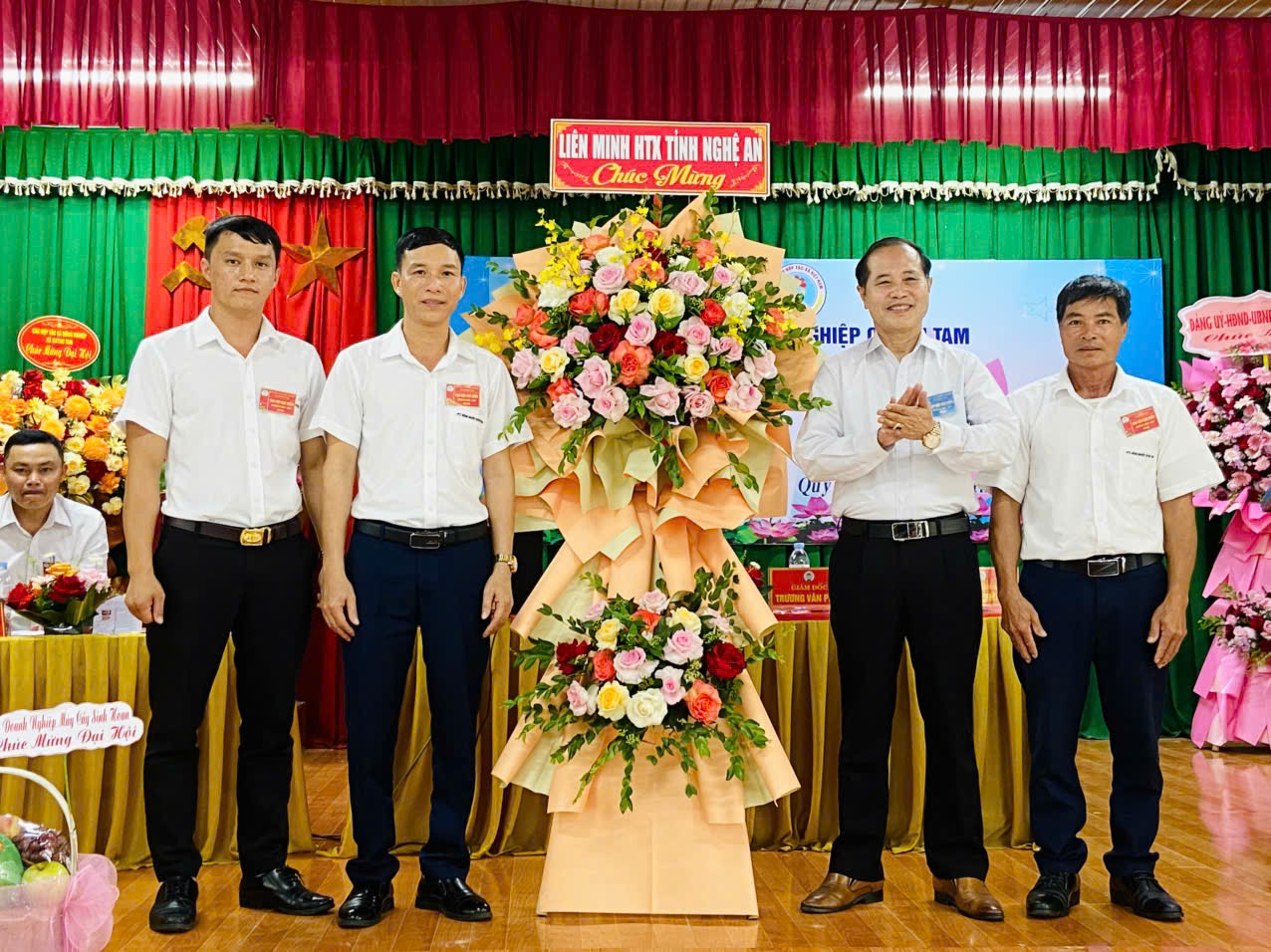Hợp tác xã Nông nghiệp Quỳnh Tam tổ chức thành công Đại hội đại biểu thành viên nhiệm kỳ 2026 - 2031