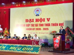 Đại hội Liên minh HTX tỉnh Thừa Thiên Huế