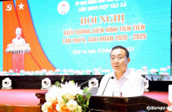 Nghệ An biểu dương các hợp tác xã tiêu biểu