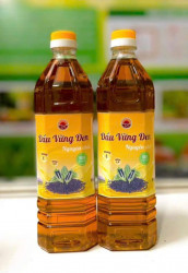 Dầu vừng đen nguyên chất (HTX Đồng Tâm)