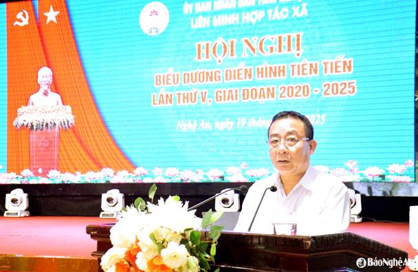 Nghệ An biểu dương các hợp tác xã tiêu biểu
